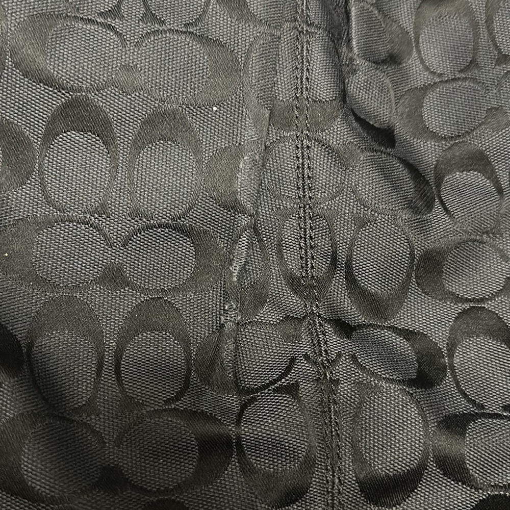 Large coach travel bag signature logo - Picture 4 of 5